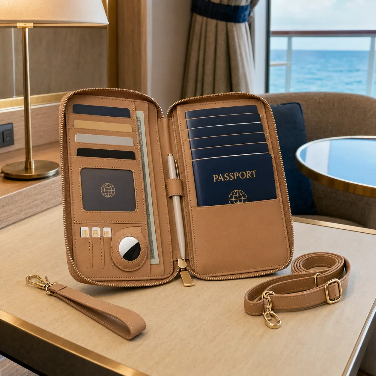 RFID-Blocking Travel Folio