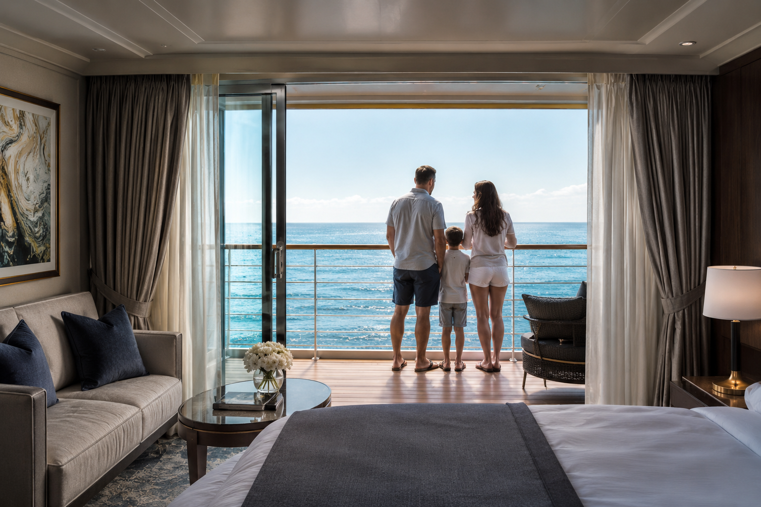 Cruise ship well suited to first-time cruisers
