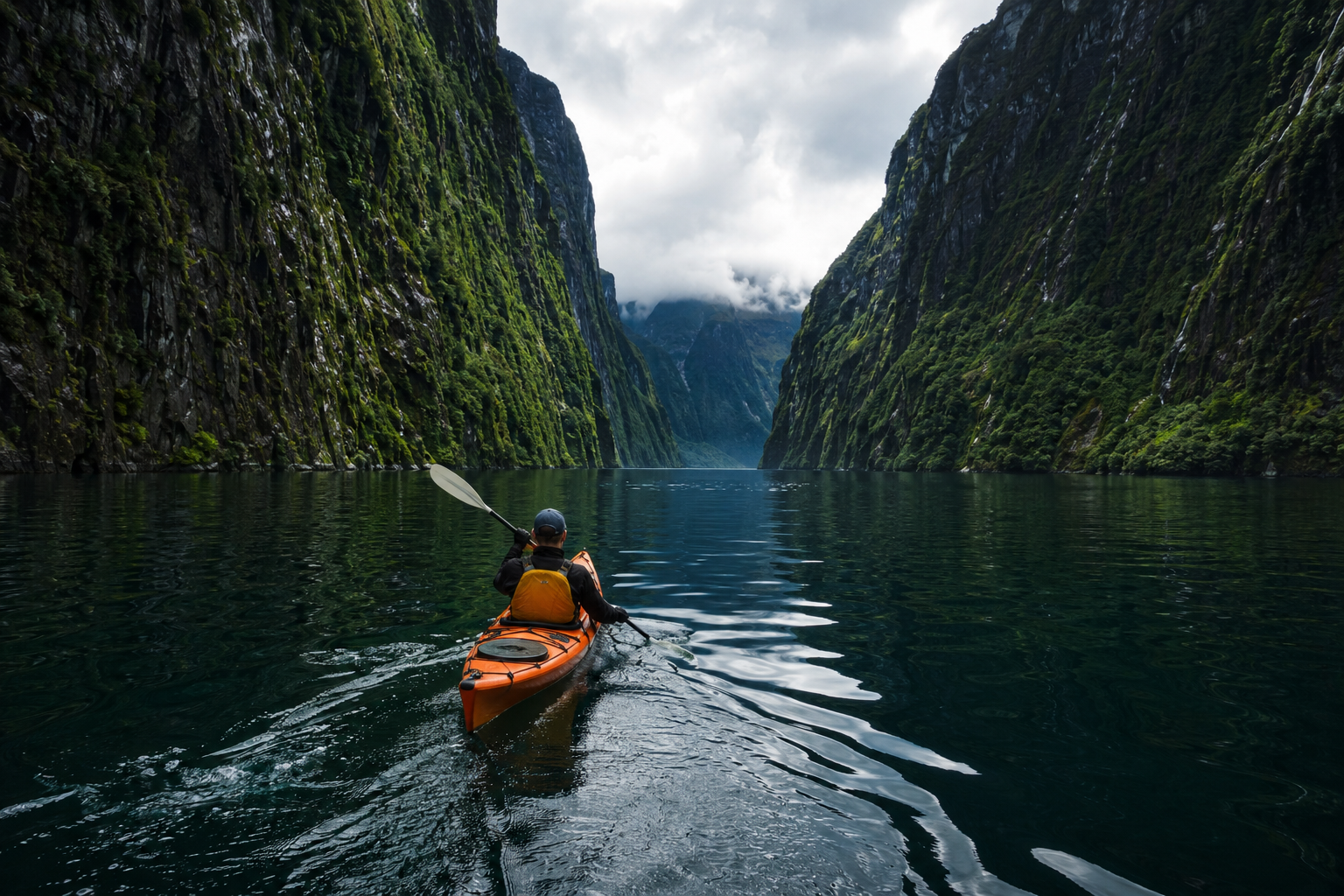 Adventure hiking excursion