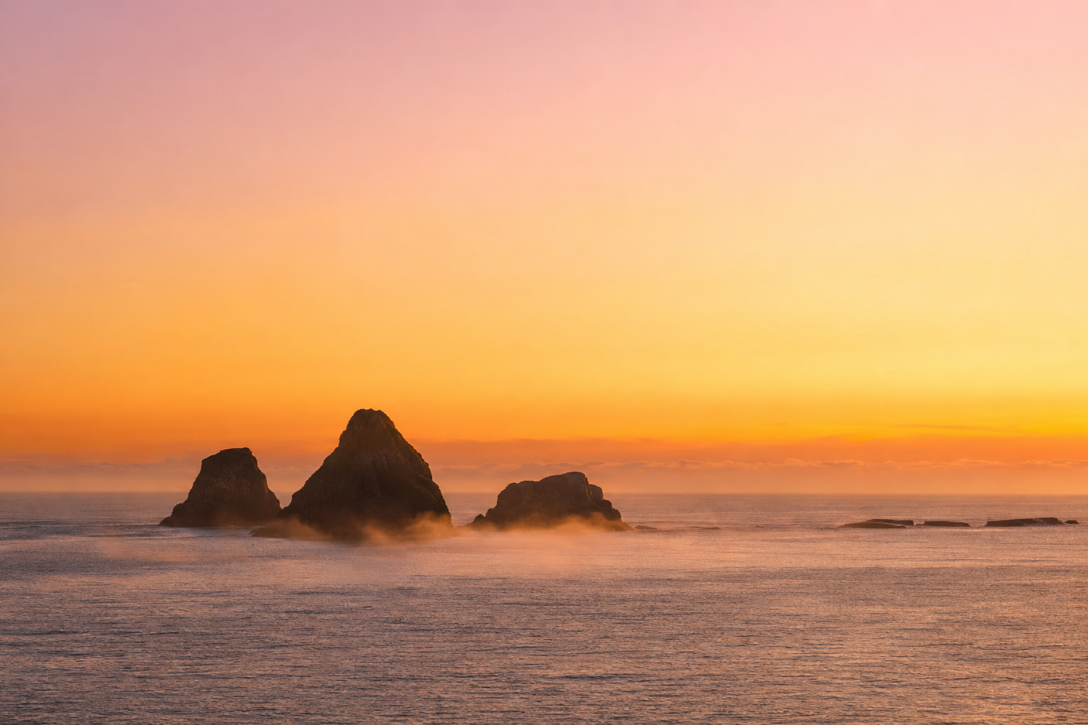 Pacific Coast sunset